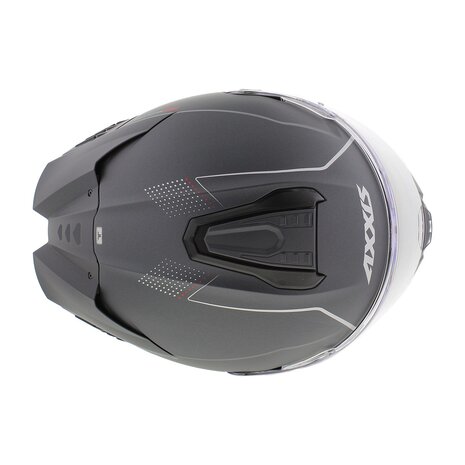 Axxis Hawk SV Evo Integraal helm solid mat titanium