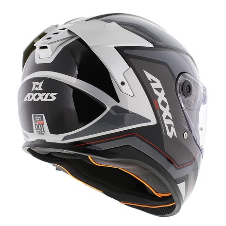 Axxis Hawk SV Integraal helm Judge B2 glans grijs titanium