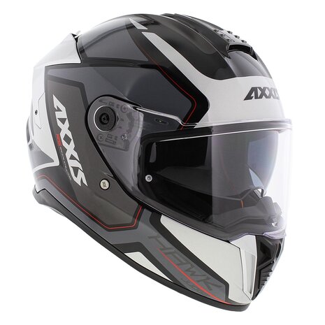 Axxis Hawk SV Integraal helm Judge B2 glans grijs titanium