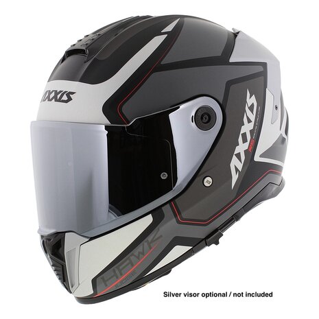Axxis Hawk SV Integraal helm Judge B2 mat grijs titanium
