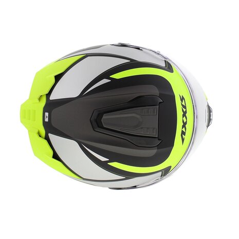 Axxis Hawk SV Integraal helm Judge B3 mat geel zilver zwart