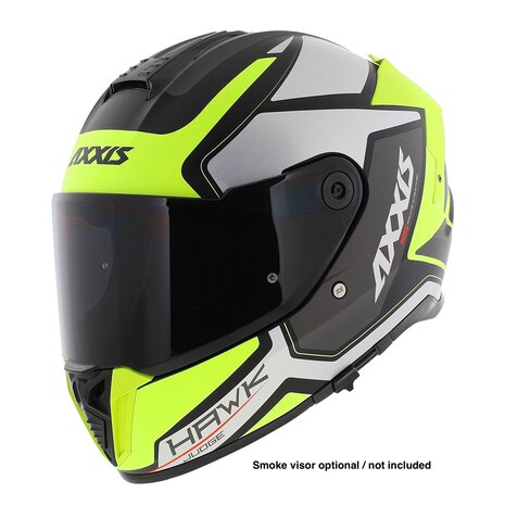 Axxis Hawk SV Integraal helm Judge B3 mat geel zilver zwart