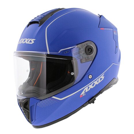 Axxis Hawk SV Integraal helm solid mat blauw