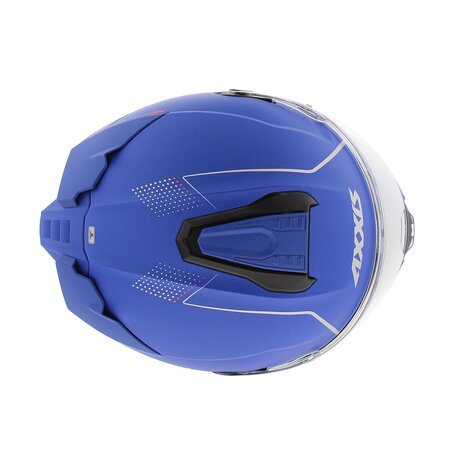 Axxis Hawk SV Integraal helm solid mat blauw