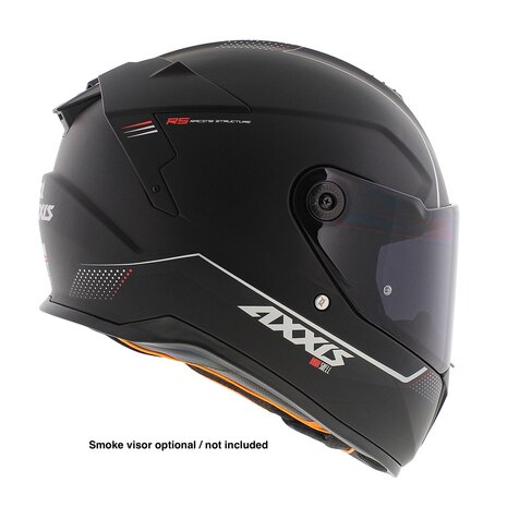Axxis Hawk SV Integraal helm solid mat zwart