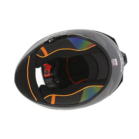 Axxis Hawk SV Integraal helm solid mat titanium