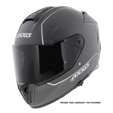 Axxis Hawk SV Integraal helm solid mat titanium