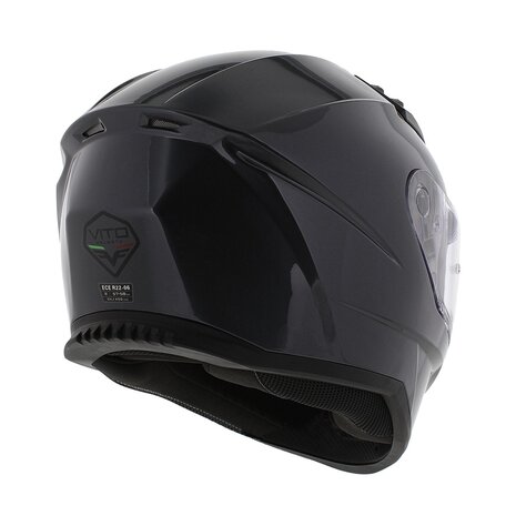 Vito Integraalhelm Marelli glans grijs