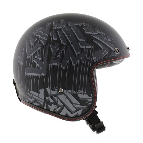 MT Jethelm Le Mans II SV S Dystopic Mat zwart