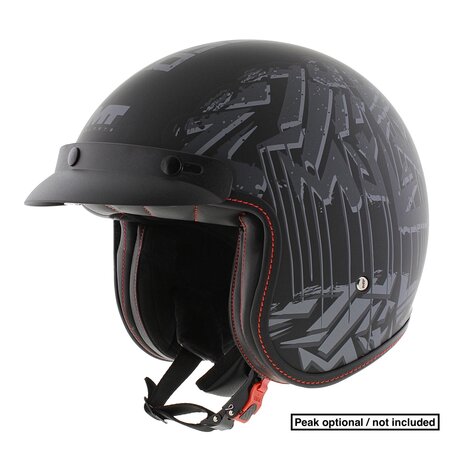 MT Jethelm Le Mans II SV S Dystopic Mat zwart