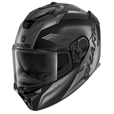 Shark Spartan GT Helm Elgen mat zwart antraciet - Maat XS - Integraal motorhelm