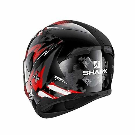 Shark D-Skwal 2 Penxa integraalhelm zwart rood - Maat XS