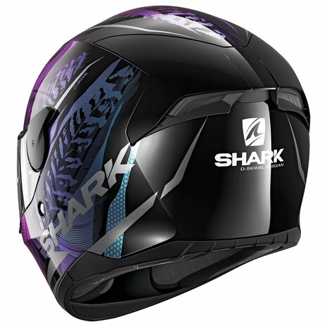 Shark D-Skwal 2 Shigan integraalhelm glans paars violet - Maat XL