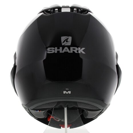 Shark EVO-GT systeemhelm motorhelm glans zwart - Maat XS