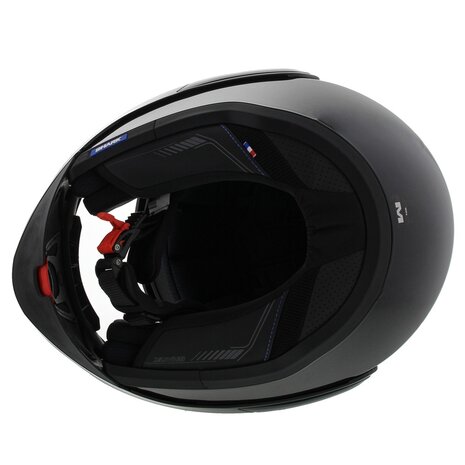 Shark EVO-GT systeemhelm motorhelm glans zwart - Maat XS