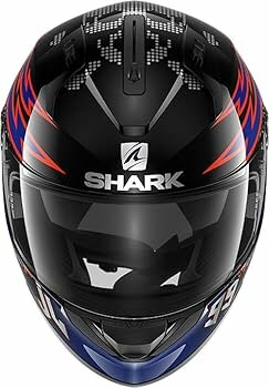 SHARK Ridill 1.2 Integraal helm Catalan Bad Boy zwart blauw oranje - Maat XS
