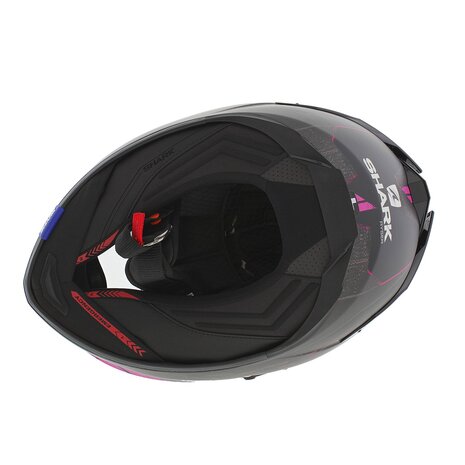Shark Spartan GT Helm - Ryser mat zwart roze - Motorhelm