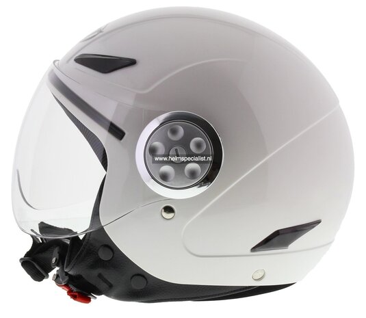 MT kinder retro helm Urban wit