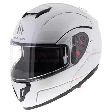 MT Atom SV Systeemhelm wit