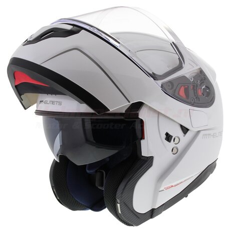 MT Atom SV Systeemhelm wit