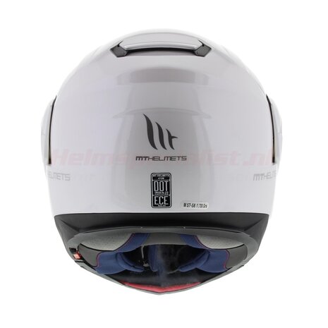MT Atom SV Systeemhelm wit