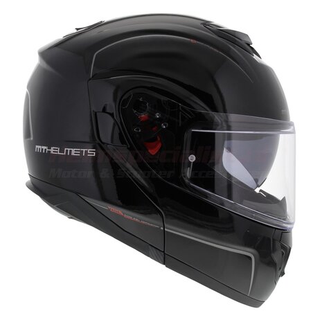 MT Atom SV Systeemhelm Zwart