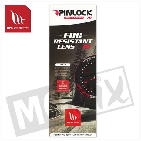Pinlock lens MT Blade / Thunder III / Mugello V12 (max vision)