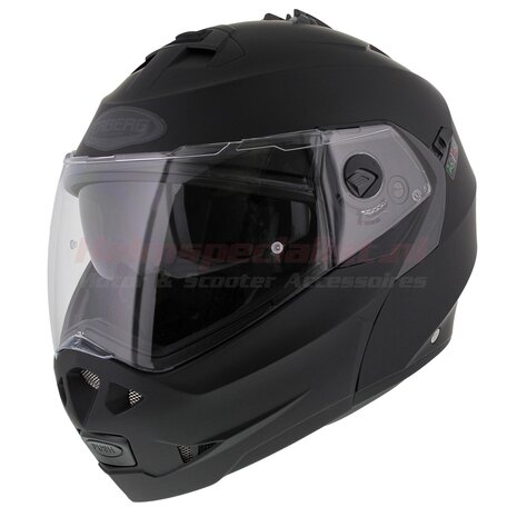 Caberg Duke II mat zwart systeemhelm