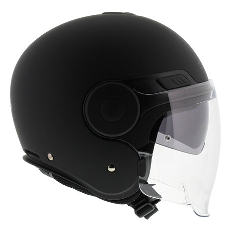Caberg Jet Uptown helm mat zwart