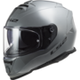 LS2 FF800 Storm motorhelm Single mono nardo grey - Maat XS