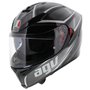 AGV K5-S Tempest Motorhelm zwart wit zilver 