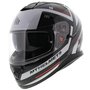 MT Thunder III SV helm Carry zwart wit rood