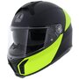 AGV Tourmodular motorhelm Balance mat zwart fluo geel grijs systeemhelm