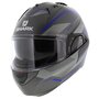 Shark EVO ES Yari mat antraciet blauw zilver