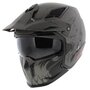 MT Streetfighter SV Darkness helm mat zwart grijs - Maat M