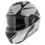 Shark EVO-GT systeemhelm motorhelm Encke mat zilver antraciet