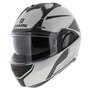 Shark EVO-GT systeemhelm motorhelm Encke mat zilver antraciet - Maat XS