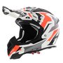 Airoh Aviator Ace crosshelm Swoop glans zwart oranje wit