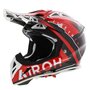 Airoh Aviator Ace crosshelm Amaze glans zwart rood wit