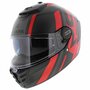 Shark Spartan RS carbon Shawn motorhelm mat zwart rood