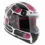 LS2 FF353 Rapid Helm Brick glans zwart roze