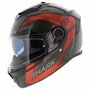 Shark Spartan GT Pro Carbon Ritmo glans zwart rood
