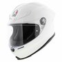 AGV K6 S Mono Glans Wit motorhelm