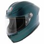 AGV K6 S Mono Petrolio mat blauw motorhelm