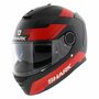 Shark Helm Spartan 1.2 Strad mat zwart rood antraciet