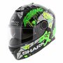 Shark Helm Spartan 1.2 Lorenzo Catalunya GP - Zwart Fluo Groen - Maat S