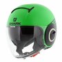 Shark Nano Jethelm Street Neon mat groen zwart