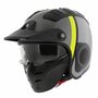 Shark X-Drak Trial Helm Terrence mat antraciet geel