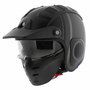 Shark X-Drak Trial Helm Terrence mat zwart antraciet zilver