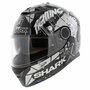 Shark Helm Spartan 1.2 Lorenzo Catalunya GP - Zwart Wit Zilver
